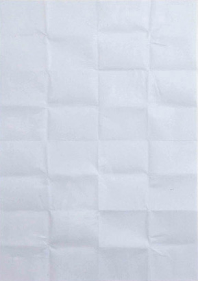 Work No. 384 (A sheet of paper folded up and unfolded), 2004 - Мартін Крід