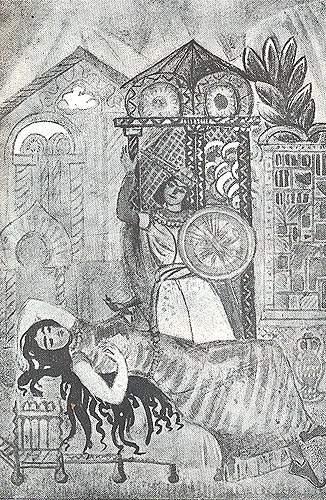 Illustration to 'Armenian folk tales' - Мартірос Сар'ян