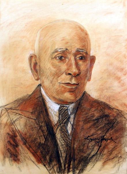 Portrait of a doctor, 1943 - Martiros Sarjan