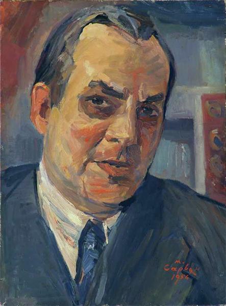Portrait of A. Winner, 1956 - Мартирос Сарьян