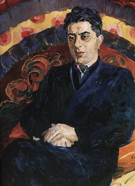 Portrait of composer Aram Khachaturian, 1944 - 马尔季罗斯·萨良