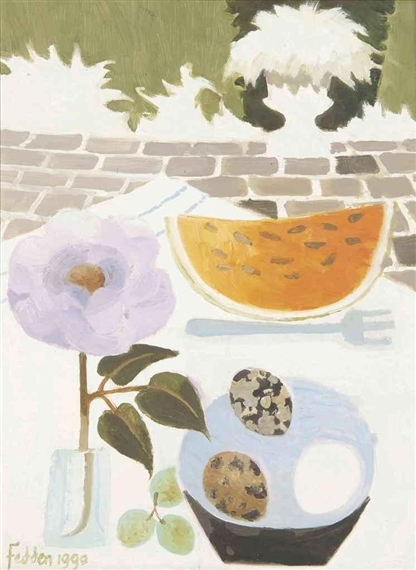 A Slice of Melon, 1990 - Mary Fedden