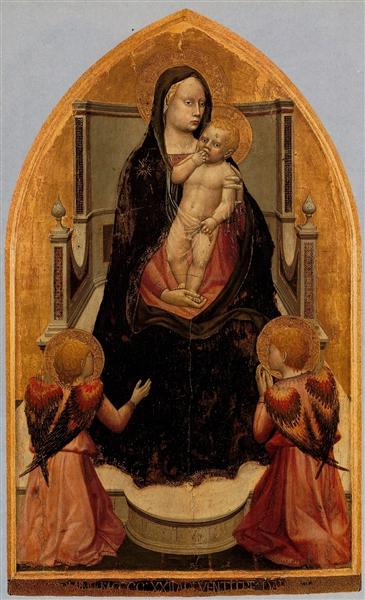 San Giovenale Triptych. Central panel, c.1422 - 1423 - 馬薩喬