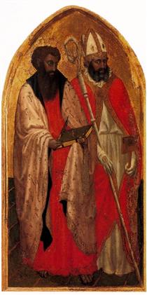 San Giovenale Triptych. Left panel - Мазаччо
