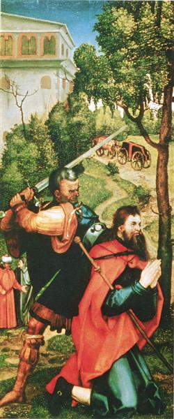 Heller Altarpiece (detail), 1507 - 1509 - Матиас Грюневальд