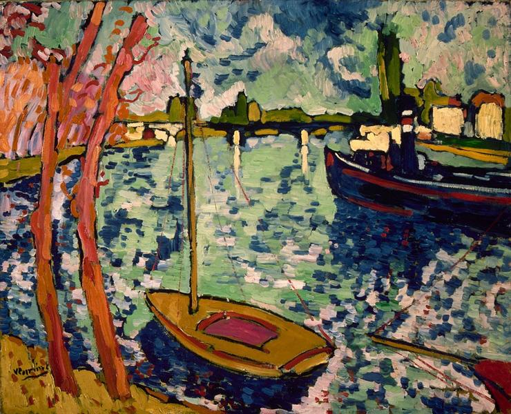The River Seine at Chatou, 1906 - Maurice de Vlaminck