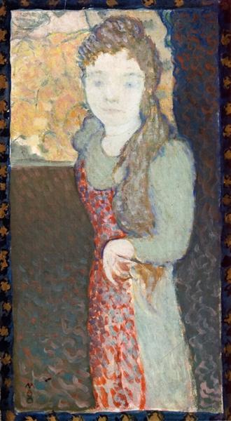 Young Girl Wearing  an Apron, 1899 - Морис Дени