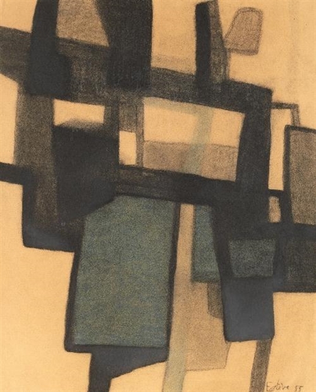 Composition, 1955 - Maurice Estève