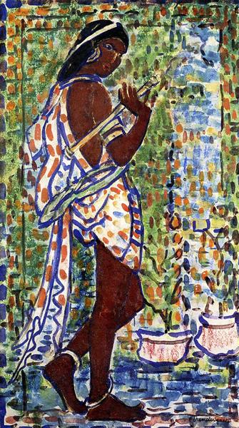 Hindu Dancer, c.1910 - c.1913 - Моріс Прендергаст