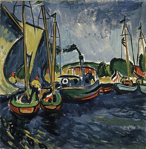Hafen, 1911 - Max Pechstein