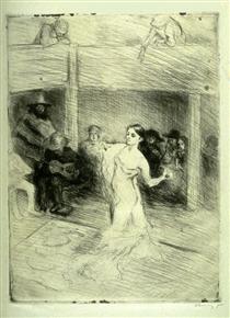 The Dancer Marietta di Rigardo - Max Slevogt
