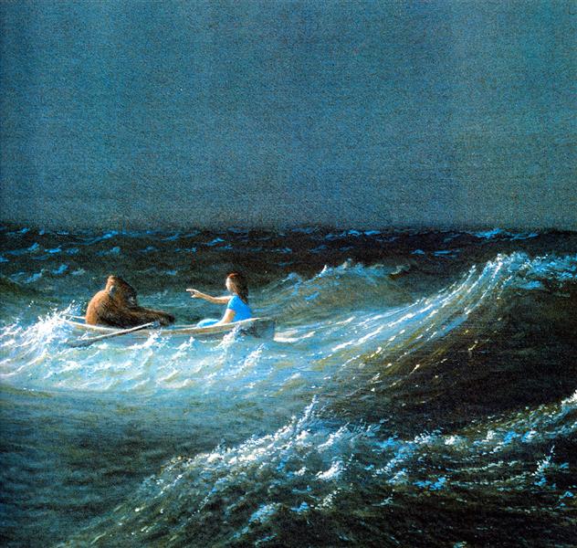 The Outing (detail) - Michael Sowa