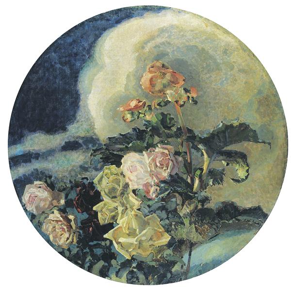 Yellow roses, 1894 - Michail Alexandrowitsch Wrubel