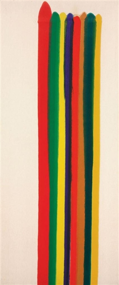 Red Go, 1961 - Моріс Луїс