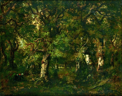 Fagoteuse dans la Forêt, 1857 - Narcisse-Virgilio Diaz