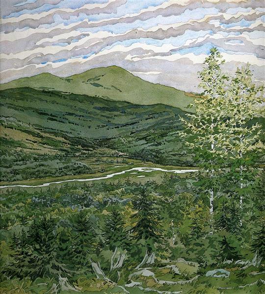 Briggs Meadow, 1977 - Neil Welliver