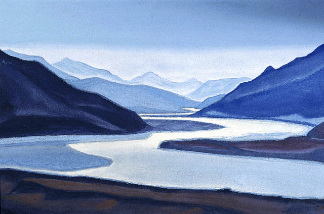 Brahmaputra, 1946 - Nikolái Roerich