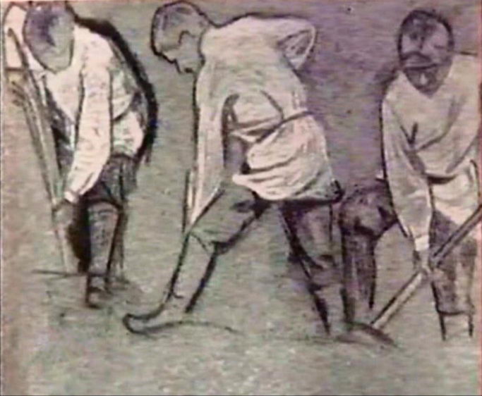 Diggers, c.1900 - Nicolas Roerich