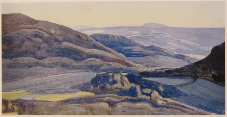 Finnish landscape. Tulolansaari island., 1918 - Nicholas Roerich