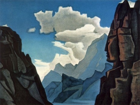 Great spirit of Himalayas - Nicolas Roerich