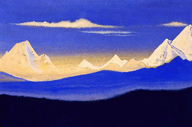 Himalayas, 1940 - Nikolái Roerich