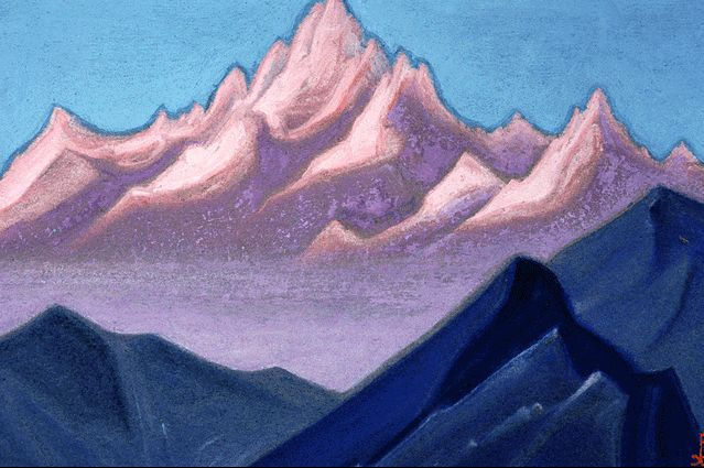 Гималаи, 1943 - Николай  Рерих