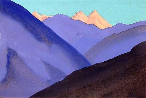 Гималаи, 1947 - Николай  Рерих