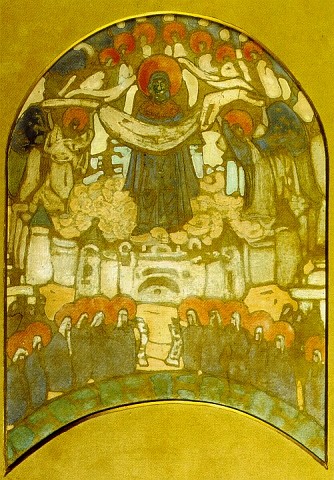 Intercession of the Theotokos, 1906 - Nicolas Roerich