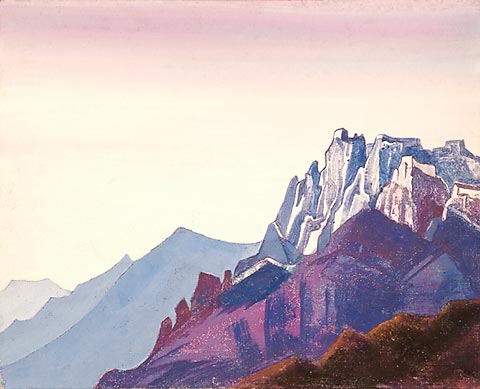 Ladakh. Himalayas., c.1926 - Nikolái Roerich