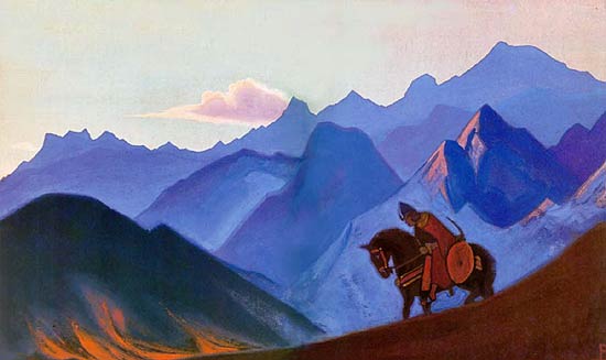 Marvelous miracle (To the feat), 1937 - Nicholas Roerich