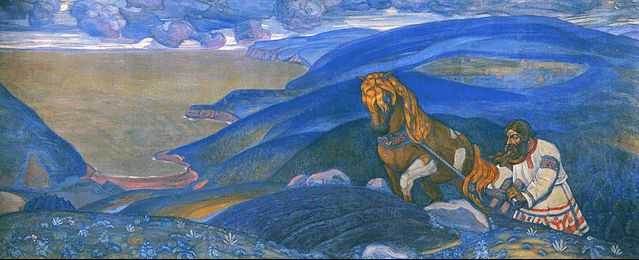 Mikula Selyaninovich, 1909 - Nicolas Roerich