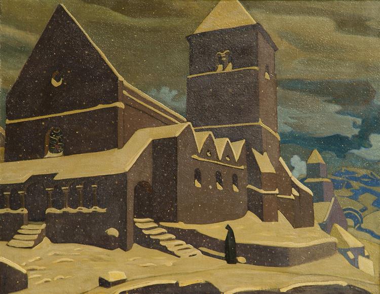 Repentance, 1917 - Nikolai Konstantinovich Roerich
