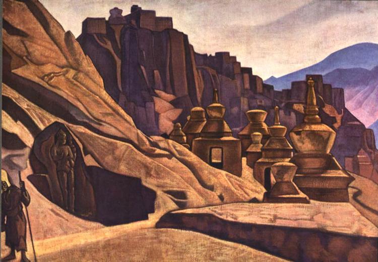 Stronghold of walls, 1925 - Nikolai Konstantinovich Roerich