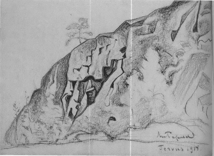 Tervus, c.1918 - Nicholas Roerich