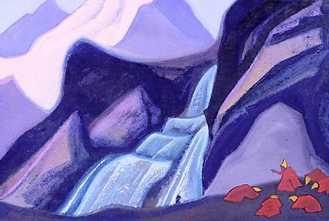 The treasure diviner, 1943 - Nicolas Roerich