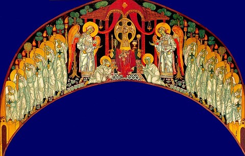 Throne of the invisible God, 1909 - Nikolai Konstantinovich Roerich