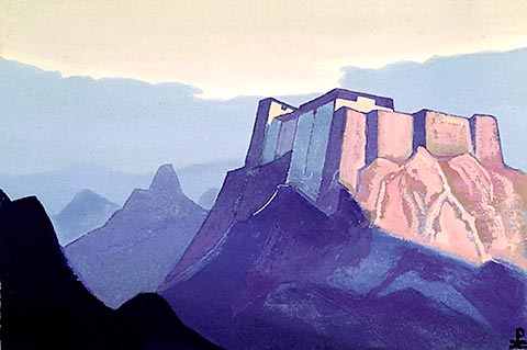 Tibet, c.1937 - Nikolai Konstantinovich Roerich
