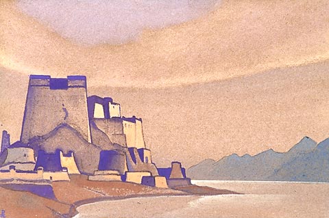 Tibet. Dzong., 1936 - Микола Реріх