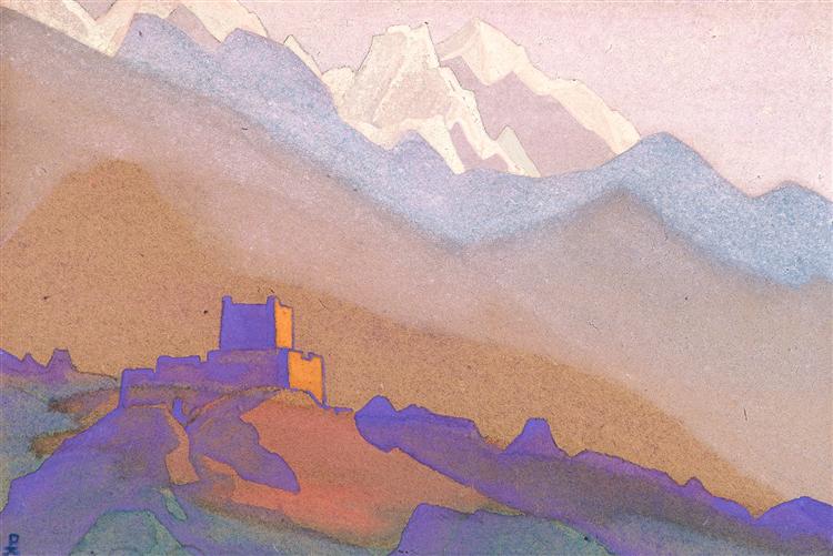 Tibet. Himalayas. - Nicholas Roerich