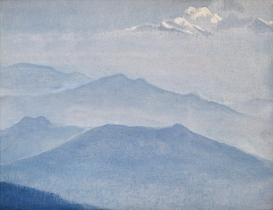 Trans-Himalayas near Saga, c.1927 - Nikolái Roerich