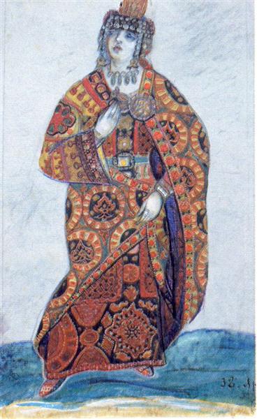 Yaroslavna, 1913 - Nikolai Konstantinovich Roerich