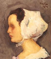 Breton Woman - Nicolae Tonitza
