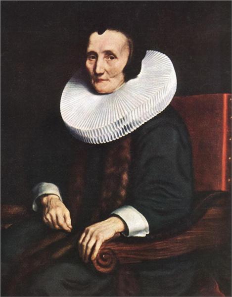Portrait of Margaretha de Geer, Wife of Jacob Trip, 1660 - Nicolaes Maes