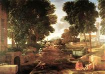 A Roman Road - Nicolas Poussin
