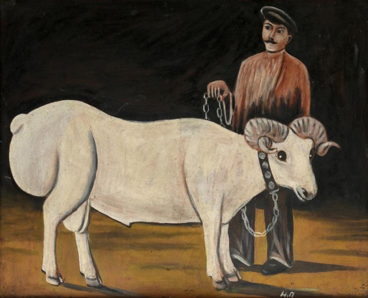 The Sheep - Niko Pirosmani