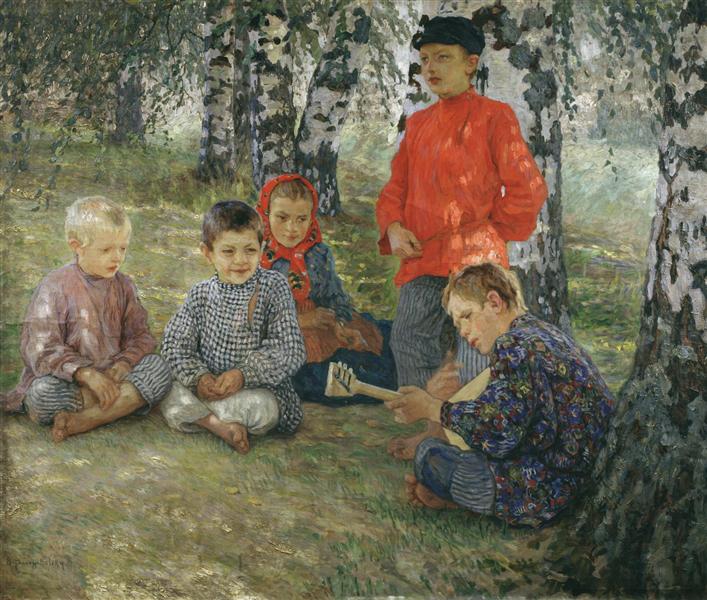 Виртуоз, 1891 - Николай Богданов-Бельский