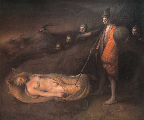 Sleeping prophet, 2000 - Odd Nerdrum