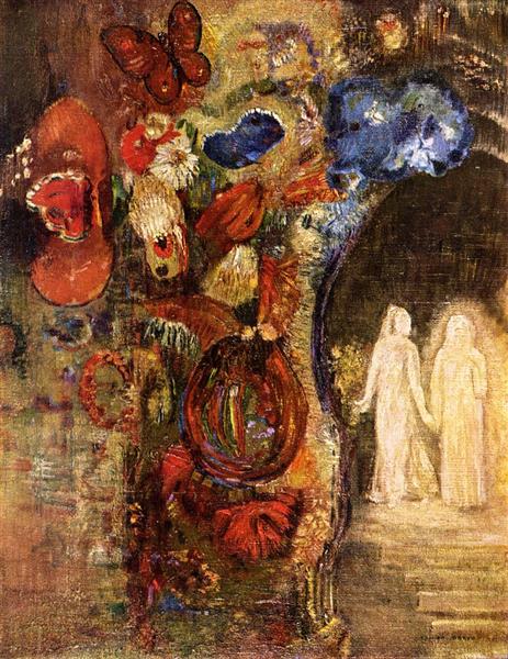 Apparition, c.1910 - Оділон Редон