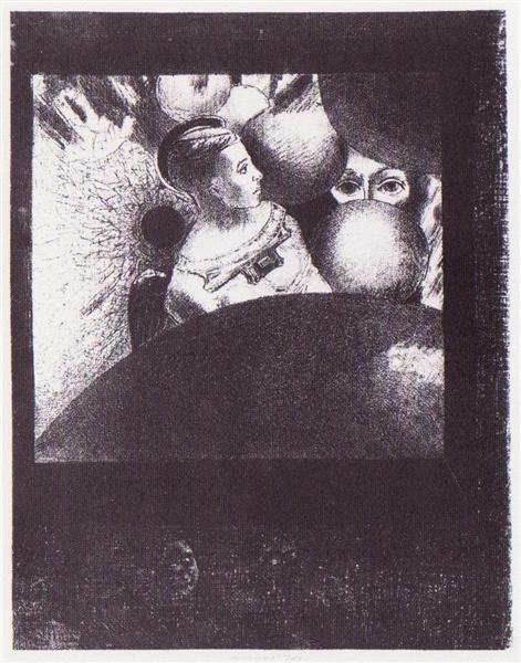 The Breath which Leads All Creatures is also in the Spheres, 1882 - Odilon Redon