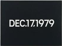Dec. 17, 1979 (from Today Series, Monday) - On Kawara
